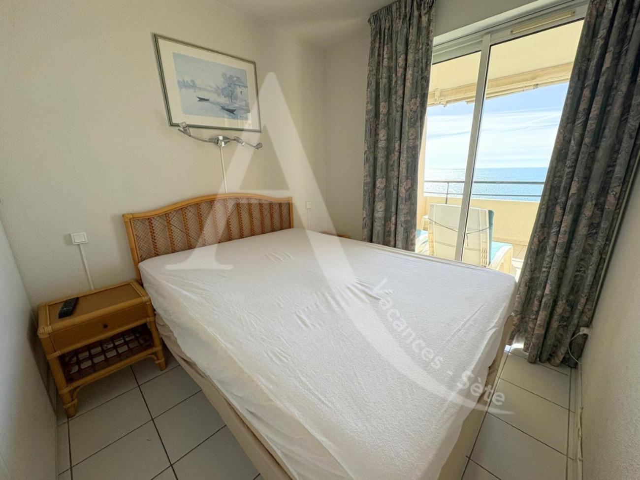 T2 Coin Chambre, Terrasse 1Ere Ligne Mer, Piscine Sète Exterior foto